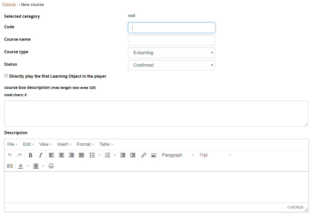 courses newedit main