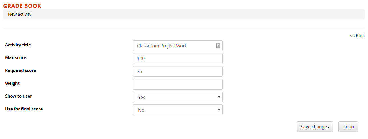 gradebook overview activity add